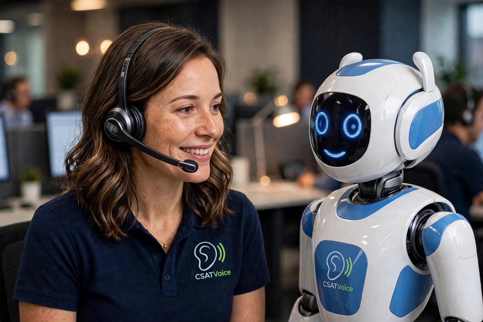 CSATVoice AI assistant